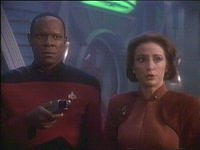 Sisko und Kira Nerys.