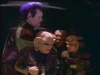 Der Große Nagus Zek ist von seinem Sohn enttäuscht.