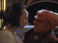 Natima gesteht Quark ihre Liebe.