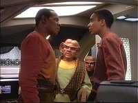 Sisko, Quark, Nog und Jake unternehmen einen Ausflug.