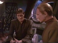 Shakaar gesteht Odo, dass er Kira liebt.