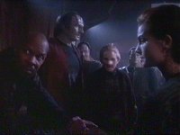 Sisko, Garak, Odo und Dax finden sich auf Terok Nor wieder.