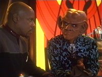 Sisko besticht Quark