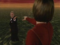 Odo nimmt Abschied von Kira.