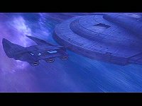 Ein fremdes Schiff hat an der NX-01 angedockt.
