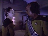 Worf benimmt sich eigenartig