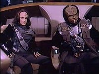 Captain Worf und seine Nummer Eins.