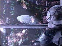 Locutus beobachtet die Schlacht.