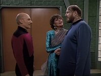 Lwaxana will sich um Dr. Timicin kümmern