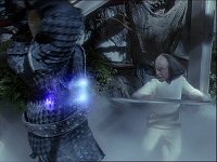 Alexander besiegt das Totenschädel-Hologramm