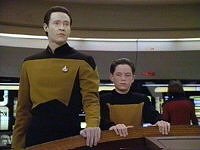 Data und Timothy retten die Enterprise