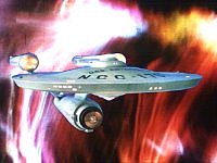 Die Enterprise wurde aus der Galaxie geschleudert.