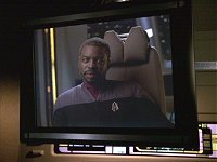 Captain Geordi LaForge von der U.S.S. Challenger.