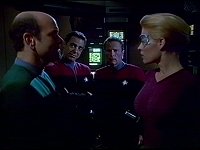 Der Doktor und Seven sind auf der Equinox gefangen